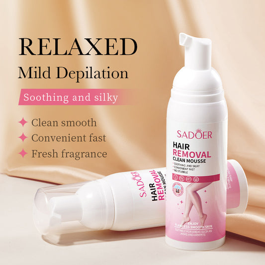 Hair removal clean mousse